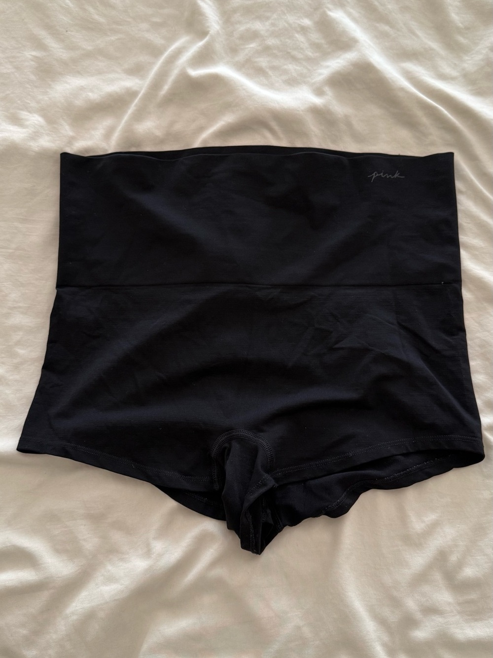 Victoria’s Secret PINK High Waist Boyshort Black Workout Shorts